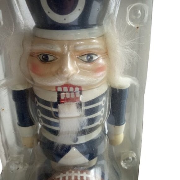 Vintage Topperscot NFL Indianapolis Colts Decorative Holiday Nutcracker New - Picture 2 of 7